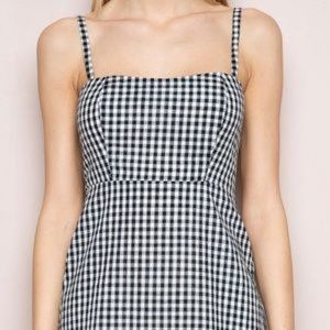 Adika checkered dress